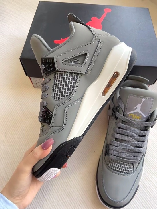 Jordan Other - Jordan 4 Retro Cool Grey 2019 -Men’s Sleek Athletic Trainers Sneakers